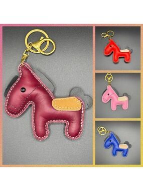 Puffy Large Horse Purse and Bag Accessory or Keychain (new 2025 style)